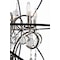 Maxim Lighting Orbit 3-Light 12" Wide Anthracite / Polished Nickel Pendant Light 25140ARPN - alternate 2